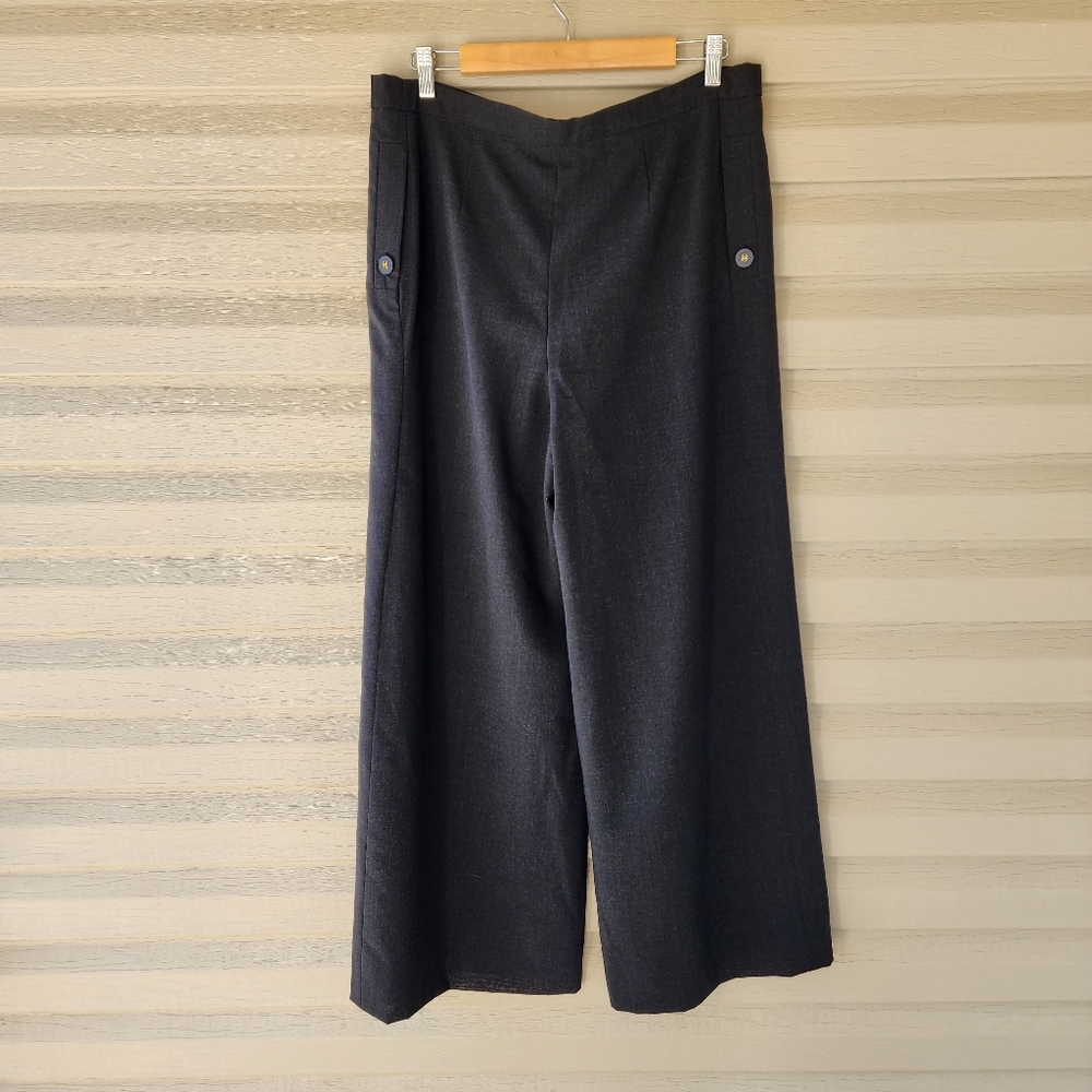 Chanel 100% wool wide leg pants - Picture 12 of 14